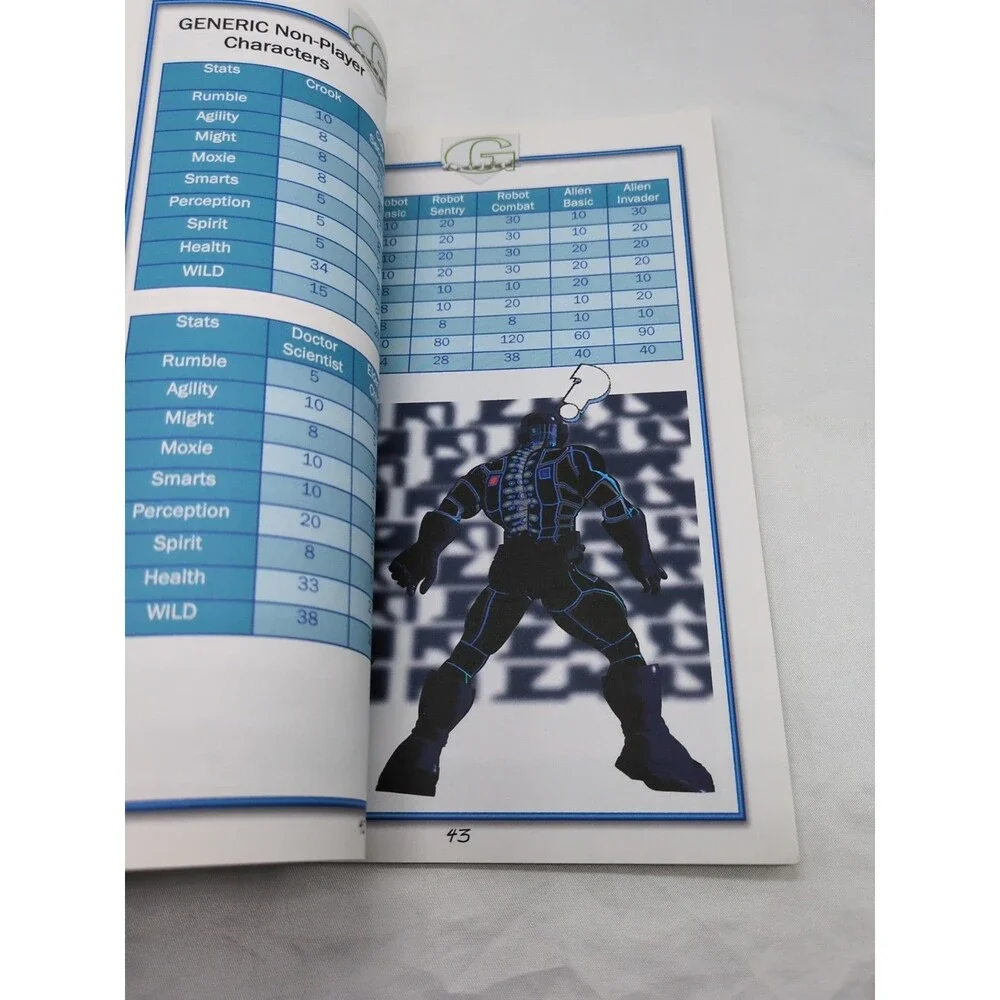 G Core The Super Hero Role-Playing System Book